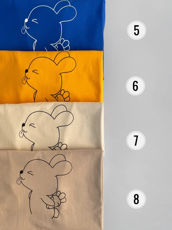 تیشرت نخ پنبه خرگوش 1178