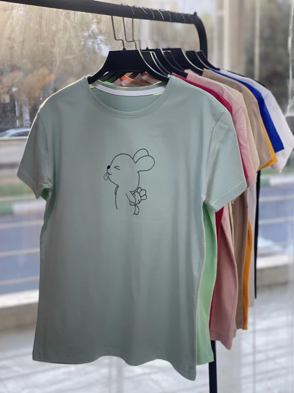 تیشرت نخ پنبه خرگوش 1178
