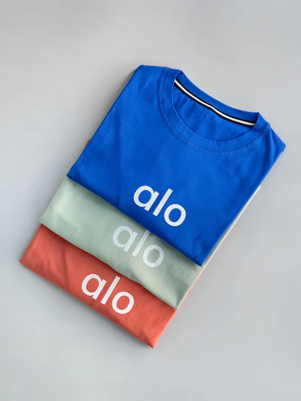 تیشرت نخ پنبه لانگ alo 1180