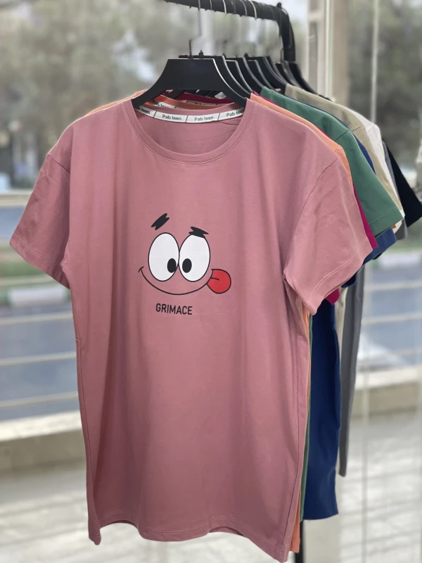 تیشرت نخ پنبه شکلک 1184