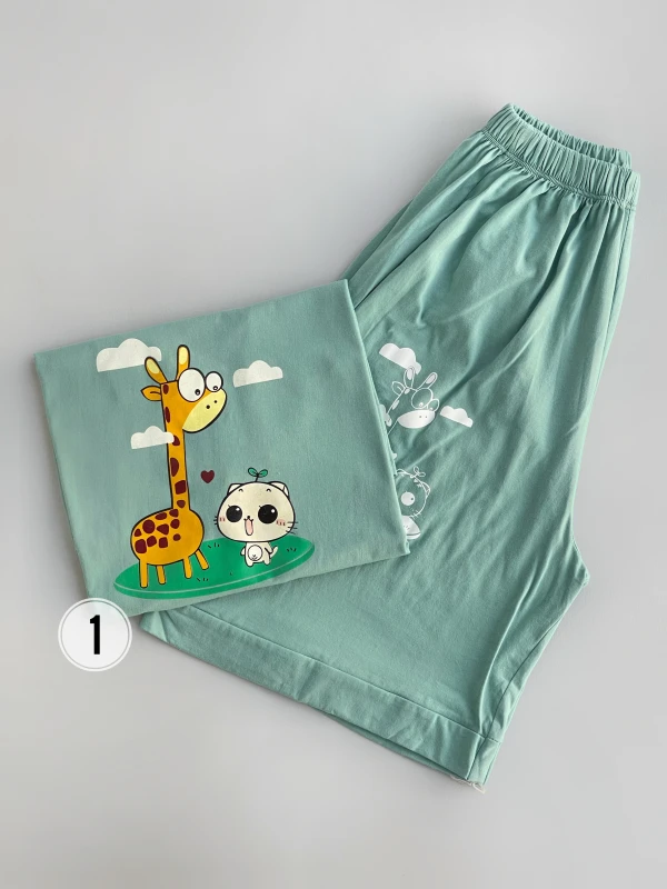 ست نخ پنبه زرافه 1185