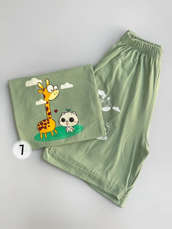 ست نخ پنبه زرافه 1185