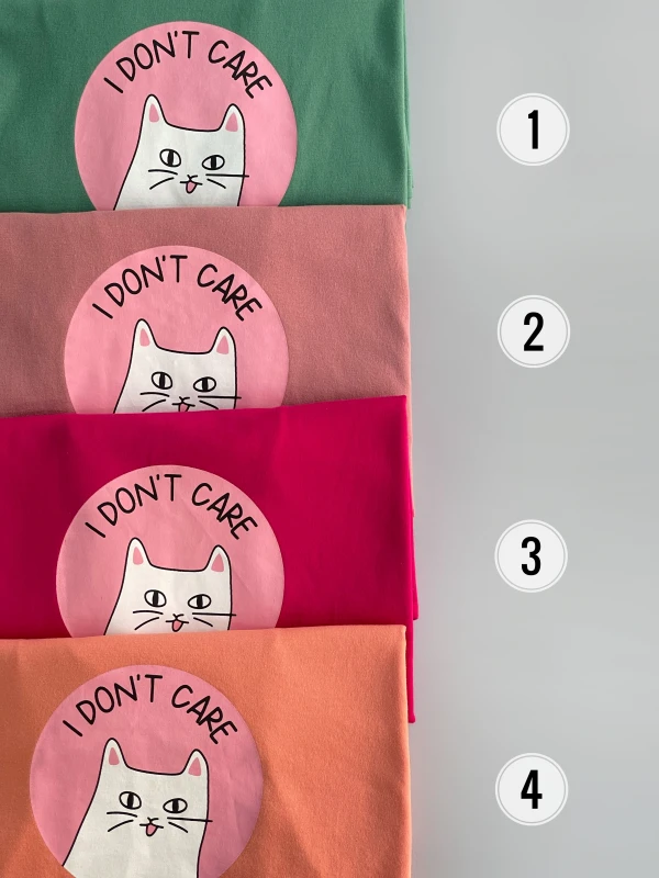 تیشرت نخ پنبه گربه 1188