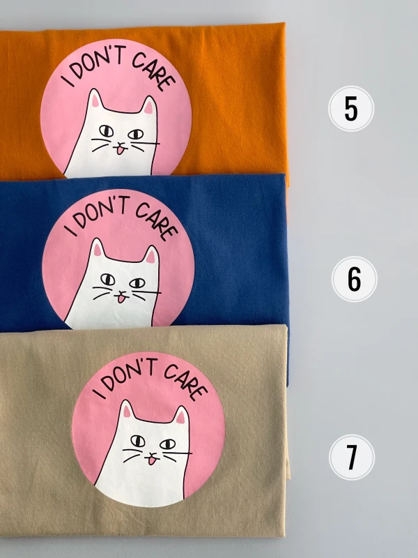 تیشرت نخ پنبه گربه 1188