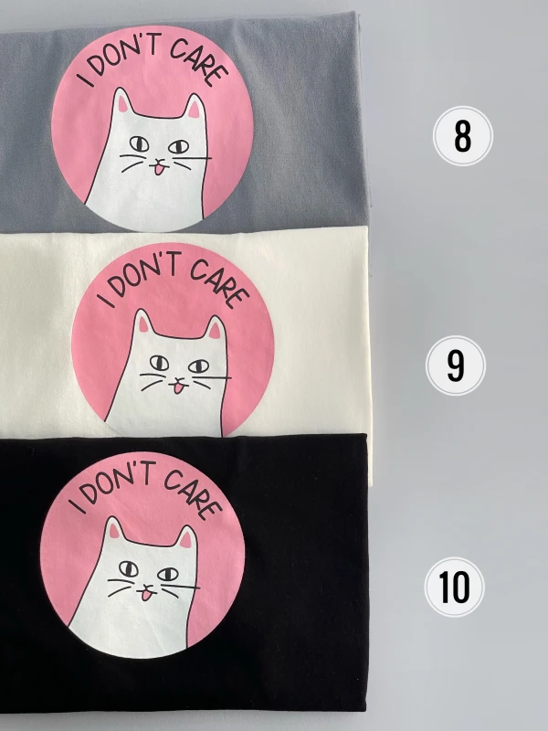 تیشرت نخ پنبه گربه 1188