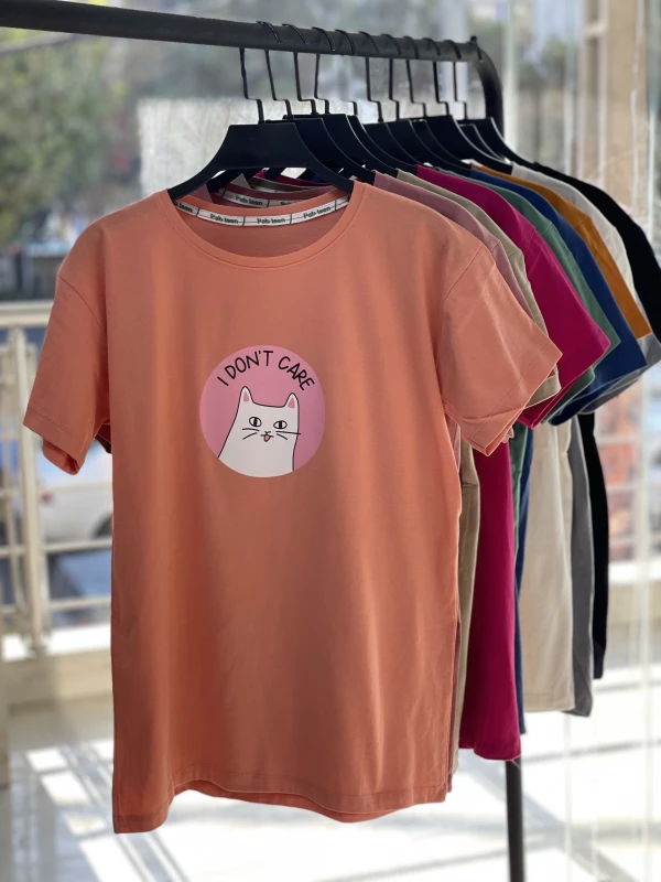 تیشرت نخ پنبه گربه 1188