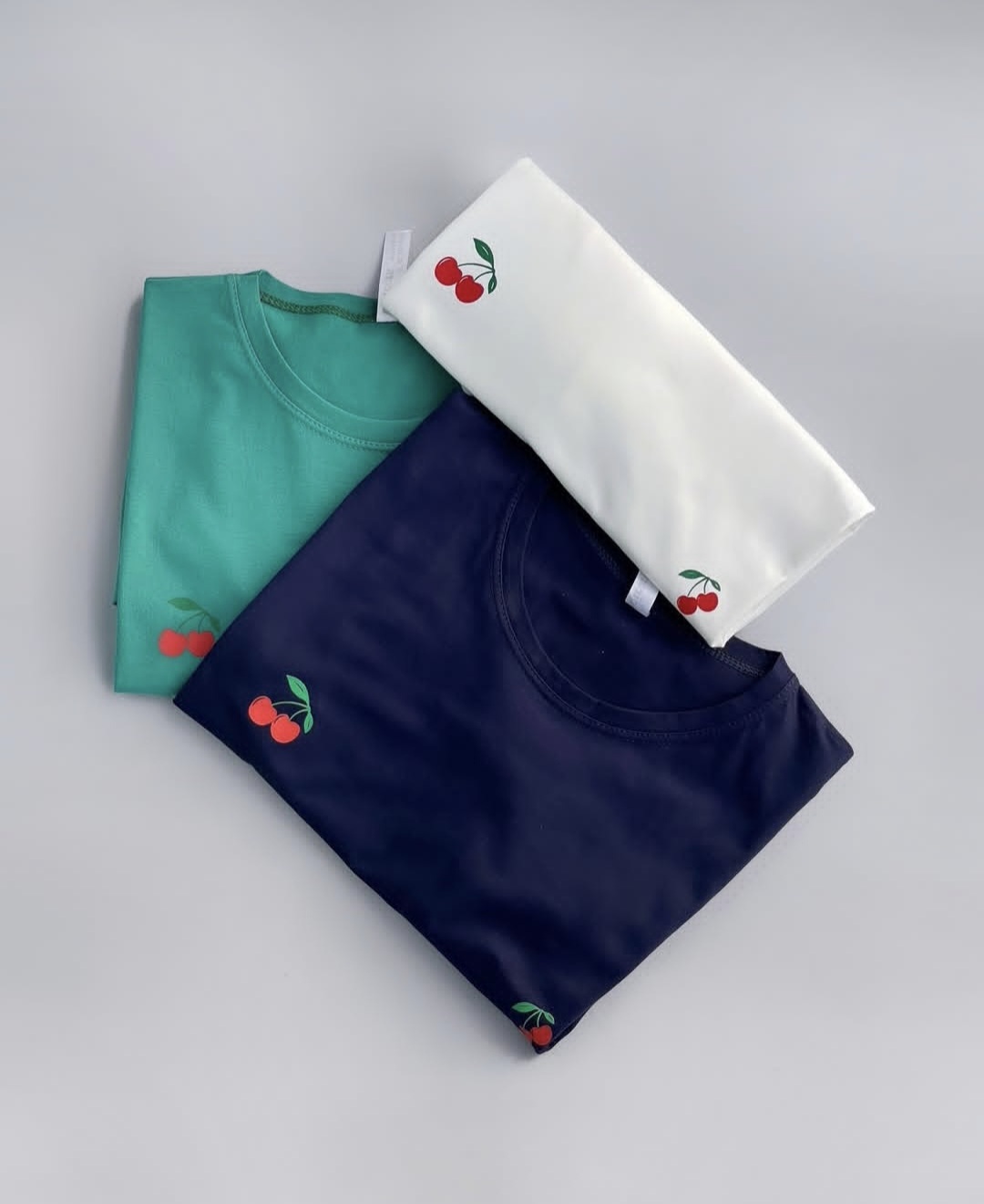 تیشرت نخ پنبه گیلاسی