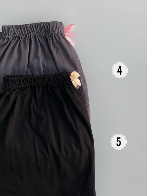 شلوار نخ پنبه ساده 1193