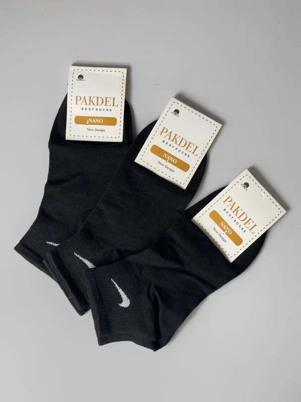 جوراب پنبه مشکی نایک