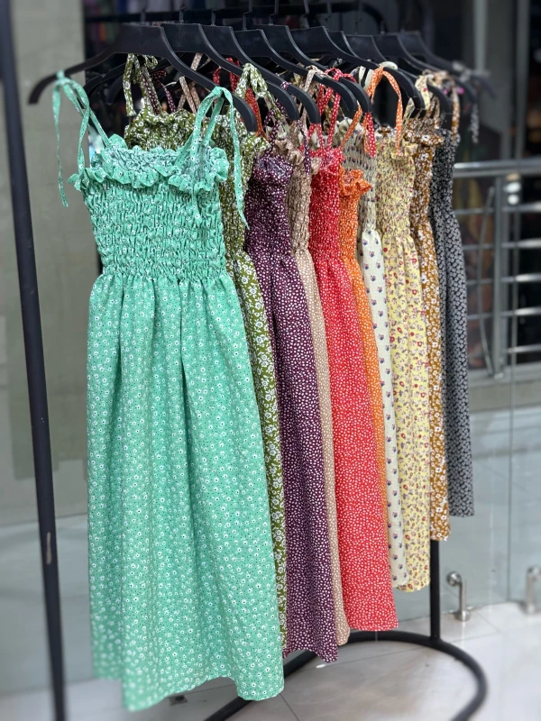 پیراهن گل گلی 1207