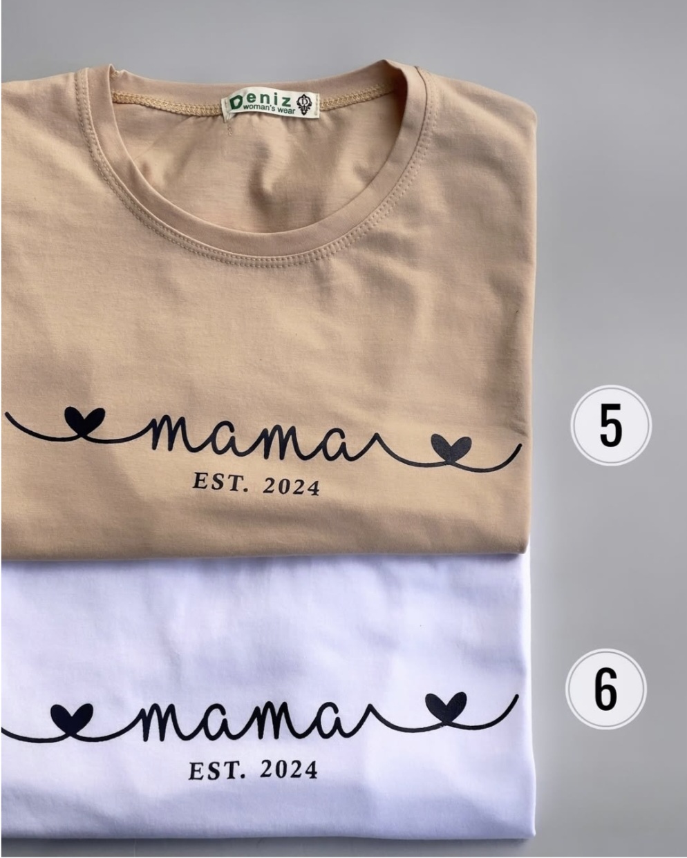 تیشرت نخ پنبه mama
