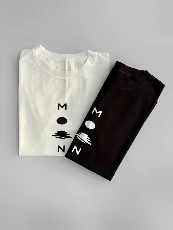 تیشرت نخ پنبه moon 1215