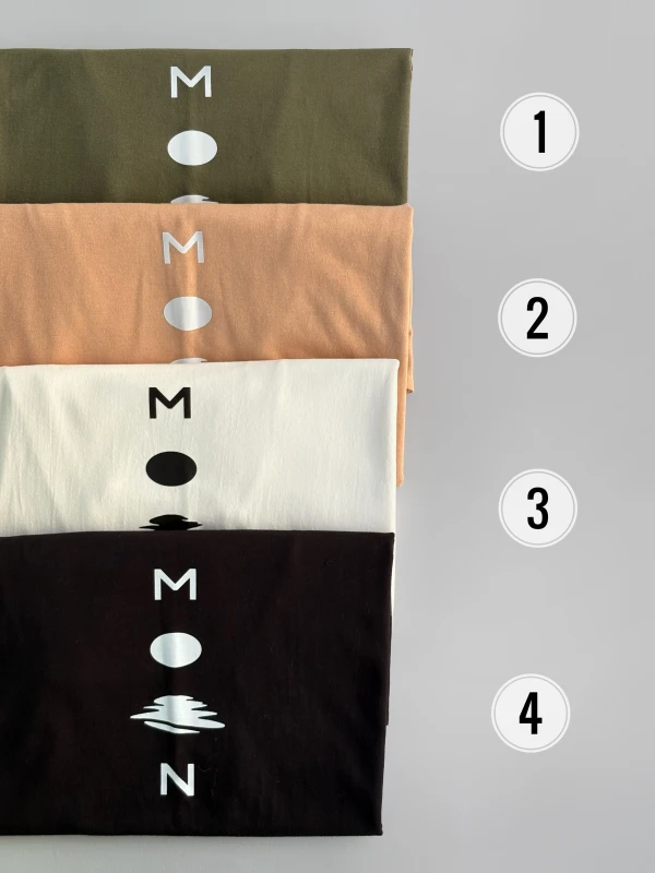 تیشرت نخ پنبه moon 1215