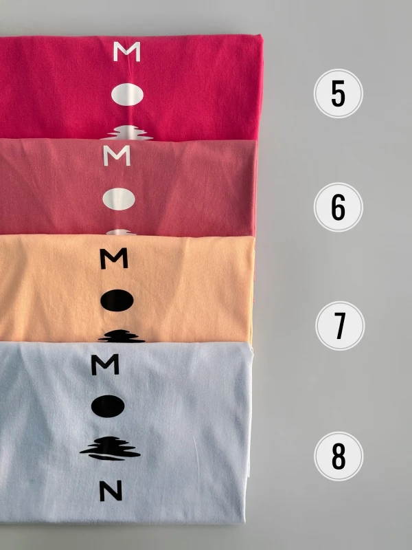 تیشرت نخ پنبه moon 1215