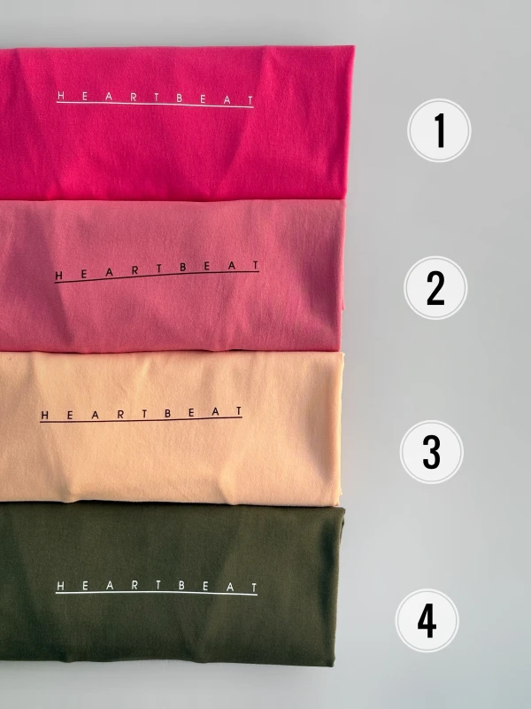 تیشرت نخ پنبه heart 1217