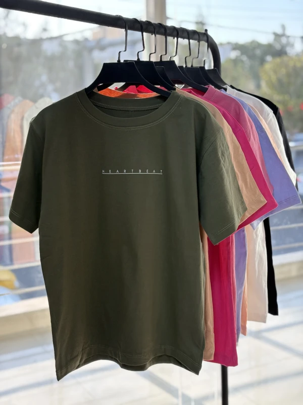 تیشرت نخ پنبه heart 1217