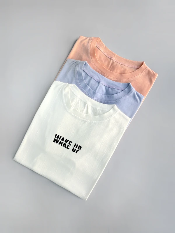 تیشرت نخ پنبه wake 1221