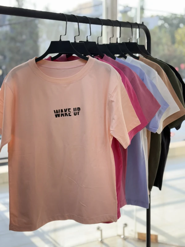 تیشرت نخ پنبه wake 1221