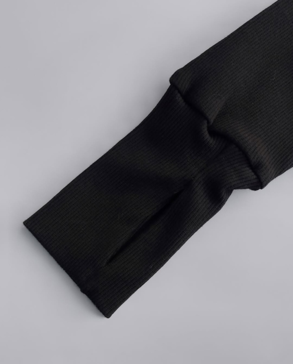 کراپ کبریتی استین بلند فینگر دار