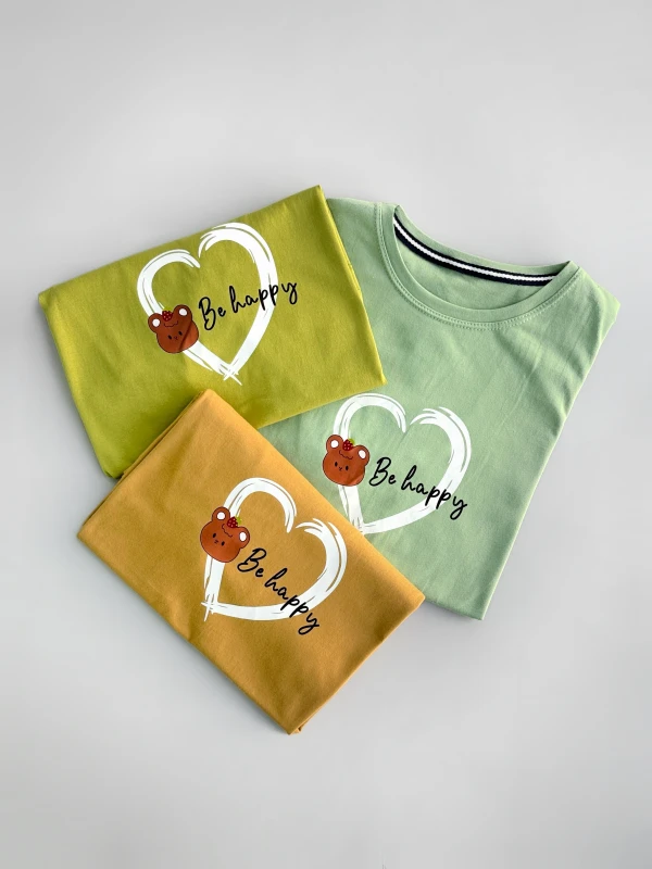 تیشرت نخ پنبه خرس لاو 1237