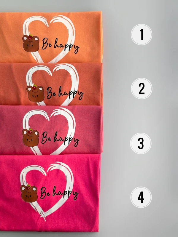 تیشرت نخ پنبه خرس لاو 1237