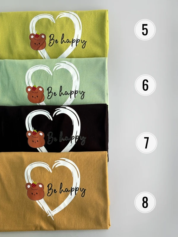 تیشرت نخ پنبه خرس لاو 1237