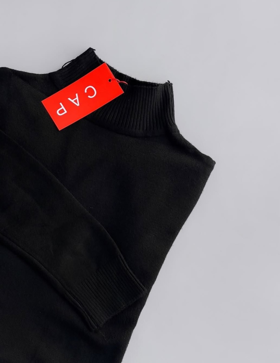 بافت گپ یقه دار