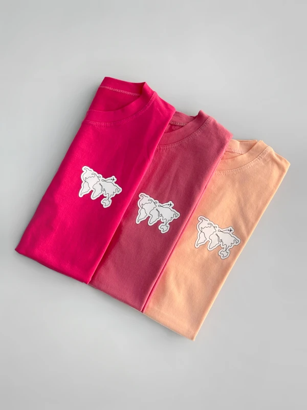 تیشرت نخ پنبه نقشه 1245