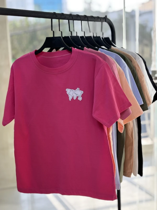 تیشرت نخ پنبه نقشه 1245