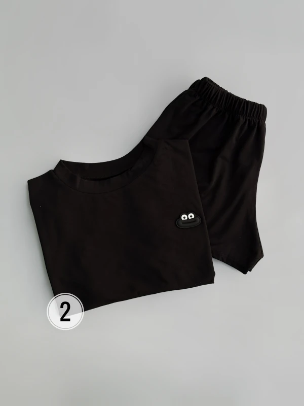 ست کراپ شورتک گره ای 1250