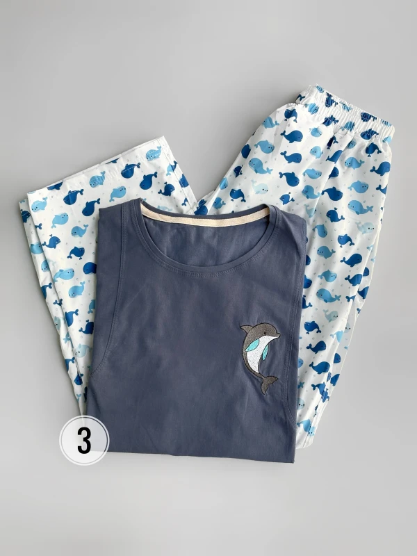 ست تیشرت شلوار لانگ 1259