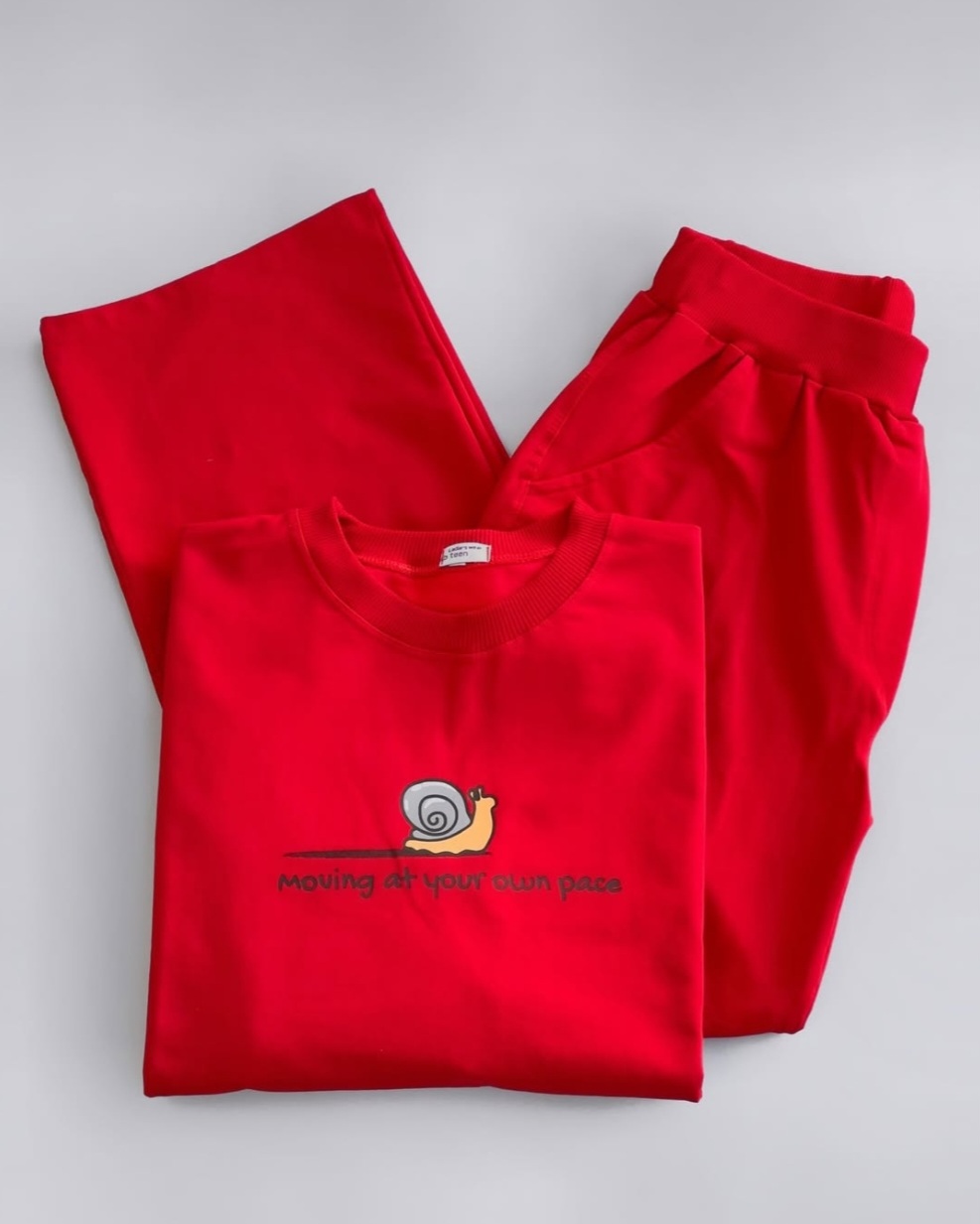 ست دورس و شلوار نیم بگ