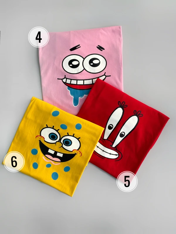 تیشرت نخ پنبه لانگ عروسکی 1267