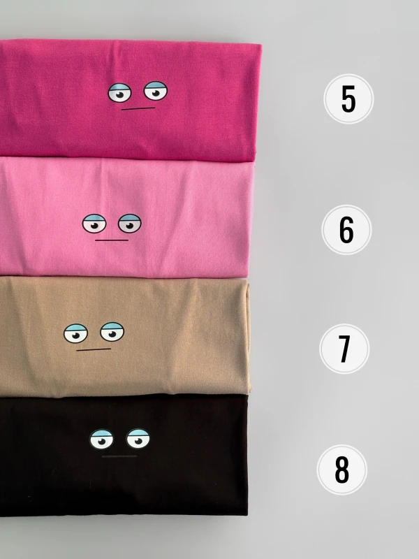 تیشرت نخ پنبه استیکر 1278