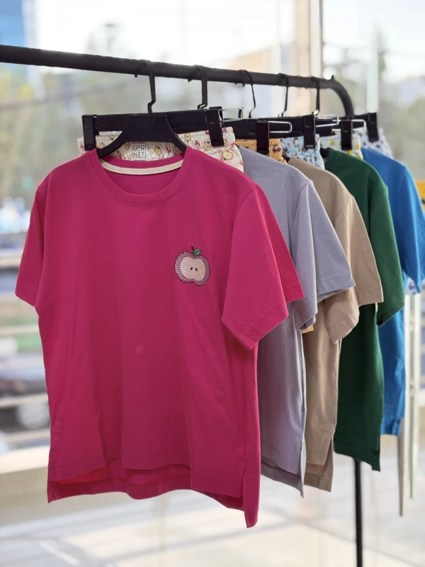 ست تیشرت شورتک طرح میکس 1281