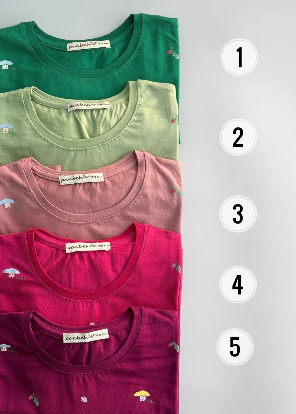 تیشرت نخ پنبه تمام چاپ 1289