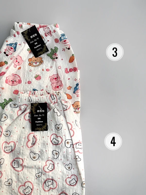 شلوار موسلین عروسکی 1293