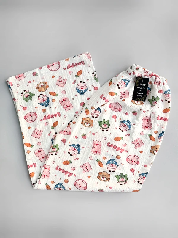 شلوار موسلین عروسکی 1293