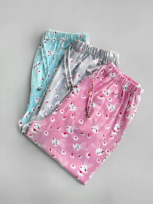 شلوار نخ پنبه خرگوشی 1295