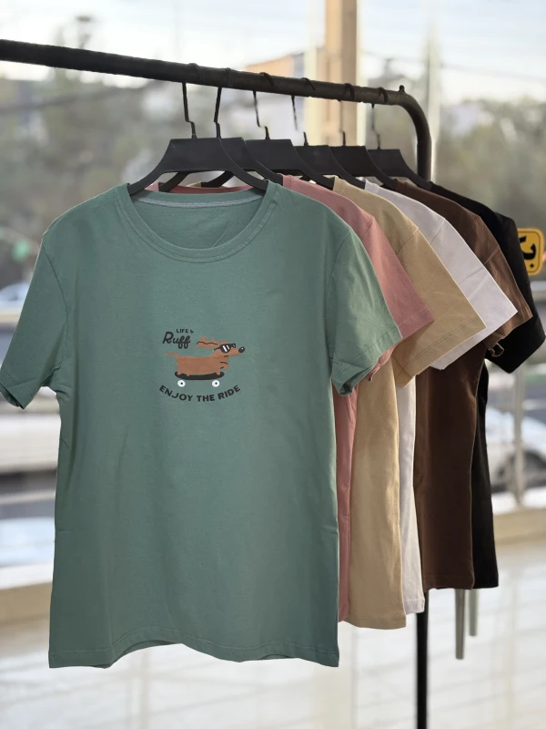 تیشرت نخ پنبه Ride 1298