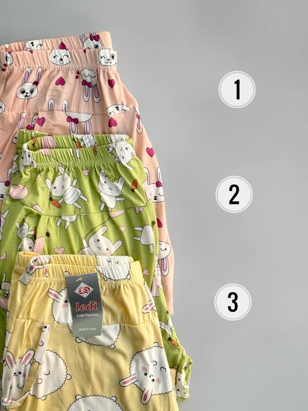 شلوار گیاهی عروسکی 1309