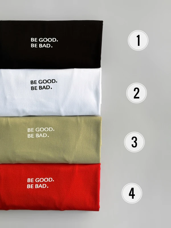 تیشرت نخ پنبه تکست دار 1310