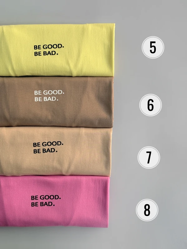 تیشرت نخ پنبه تکست دار 1310