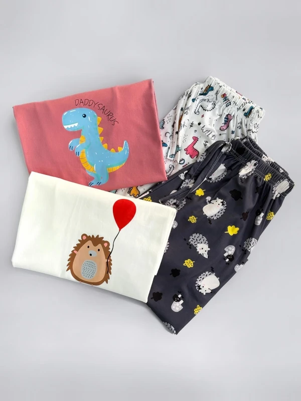 ست بلوز و شلوار طرح میکس 1339