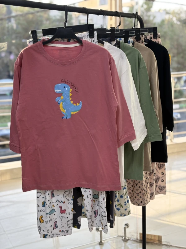 ست بلوز و شلوار طرح میکس 1339