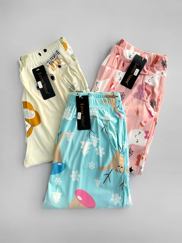 شلوار گیاهی طرح میکس 1341