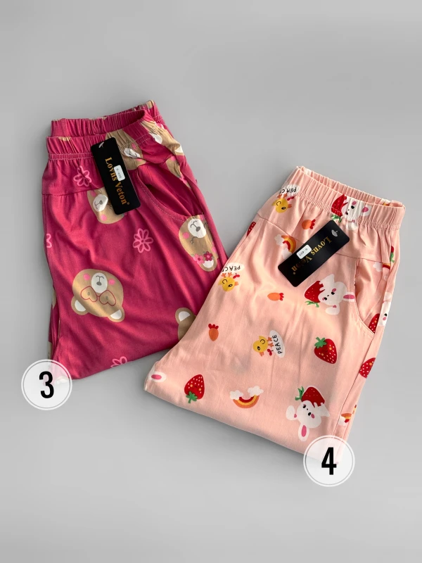 شلوار گیاهی طرح میکس 1341