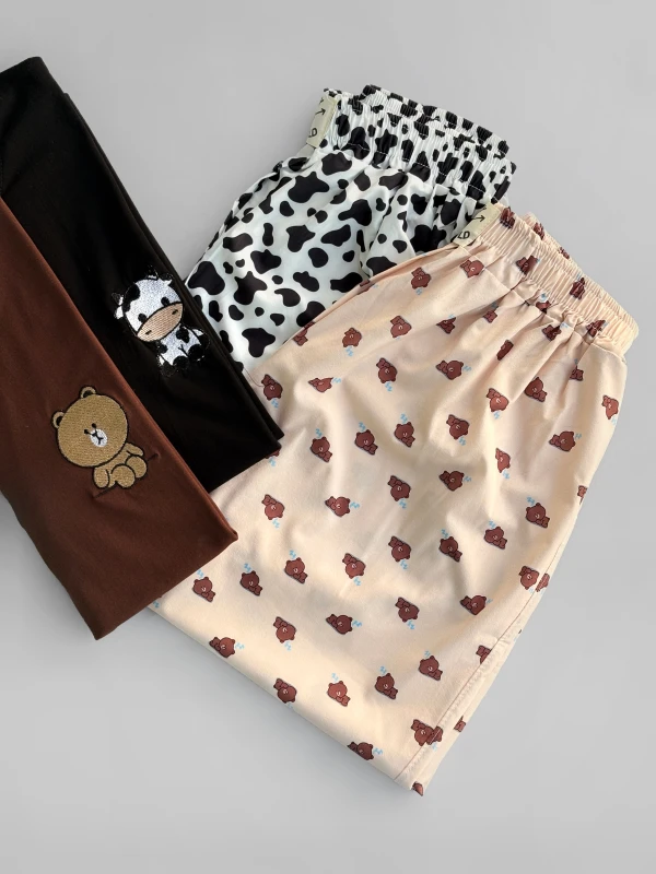 ست تیشرت شلوار قواره دار 1354