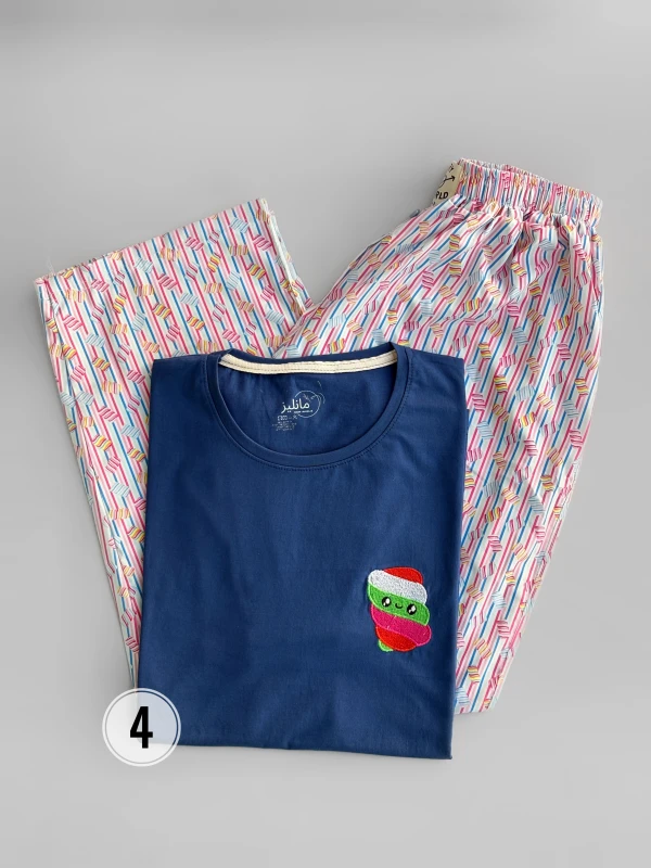 ست تیشرت شلوار قواره دار 1354