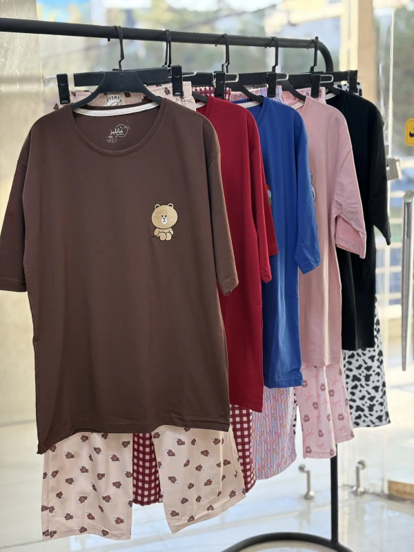 ست تیشرت شلوار قواره دار 1354